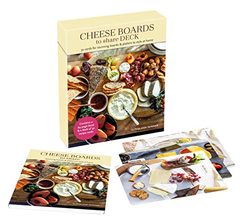 Beispielbild fr Cheese Boards to Share Deck: 50 cards for stunning boards & platters to style at home (Recipe Card Decks) zum Verkauf von WorldofBooks