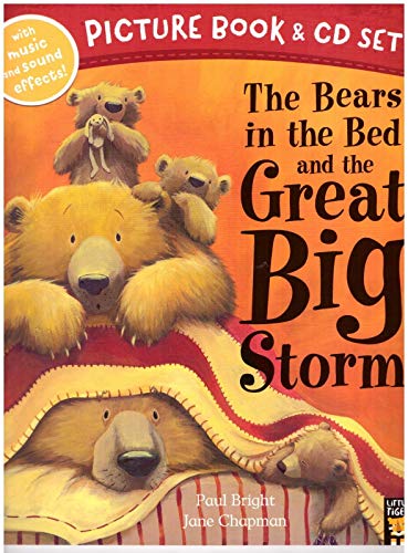 Stock image for THE BEARS IN THE BED AND THE GREAT BIG STORM - BOOK & CD SET for sale by AwesomeBooks