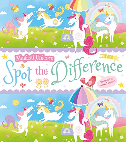 Imagen de archivo de The Magical Unicorn Spot the Difference Activity Book (Magical Unicorn Activity Book) a la venta por AwesomeBooks