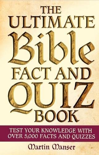 Imagen de archivo de The Bible Fact and Quiz Book a la venta por Bahamut Media