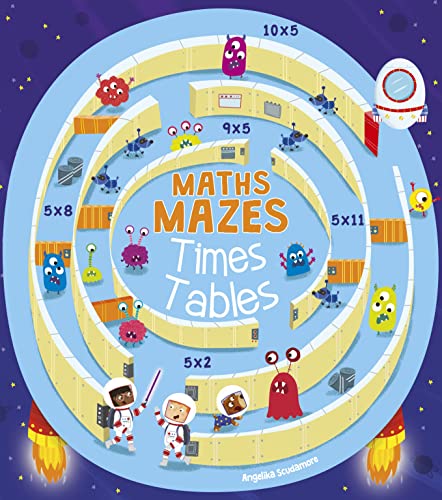 Beispielbild fr Maths Mazes: Times Tables (Super Stars Activity Books) zum Verkauf von AwesomeBooks