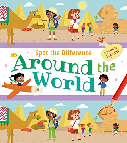 Beispielbild fr Spot the Difference Around the World zum Verkauf von WorldofBooks
