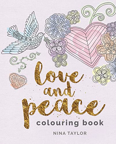9781788885461: Love and Peace Colouring Book (Arcturus Creative Colouring)