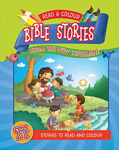 Beispielbild fr Read & Colour Bible Stories from the New Testament zum Verkauf von WorldofBooks