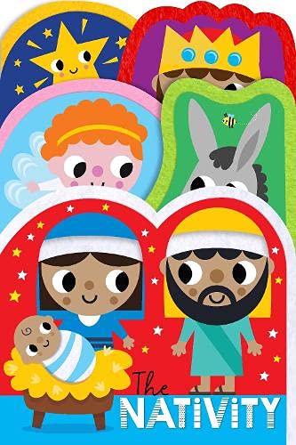 Stock image for The Nativity (Board Book): Christmas Story Retold for Very Young Children, Felt Touches, Shaped Pages, Perfect Christmas Gift Idea, Sunday School Prize: Felt Friends for sale by WorldofBooks