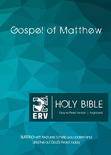 Beispielbild fr ERV Holy Bible Gospel of Matthew Paperback, Anglicized, (Easy to Read Version) zum Verkauf von PBShop.store US