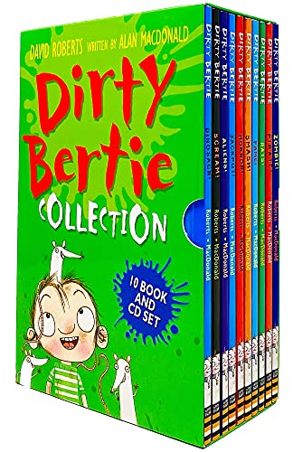 Dirty Bertie Collection 10 Books & CD Box Set by Alan MacDonald (Zombie, Pirate, Rats, Fame, Smash, Horror, Jackpot, Aliens, Scream & Dinosaur) - Alan MacDonald: 9781788953849 - AbeBooks Dirty Bertie Collection 10 Books & CD Box Set by Alan MacDonald (Zombie, Pirate, Rats, Fame, Smash, Horror, Jackpot, Aliens, Scream & Dinosaur) - Alan MacDonald: 9781788953849 - AbeBooks