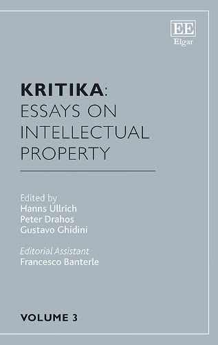 9781788971157: Kritika: Essays on Intellectual Property: Volume 3