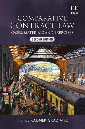 Stock image for Comparative Contract Law, Second Edition: Cases, Materials and Exercises for sale by Phatpocket Limited