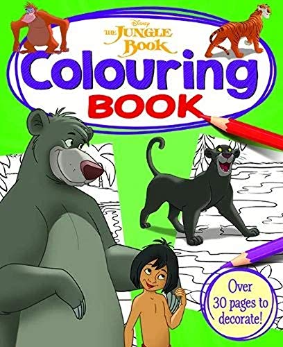 Beispielbild fr Disney The Jungle Book: Colouring Book (Simply Colouring Disney) zum Verkauf von WorldofBooks