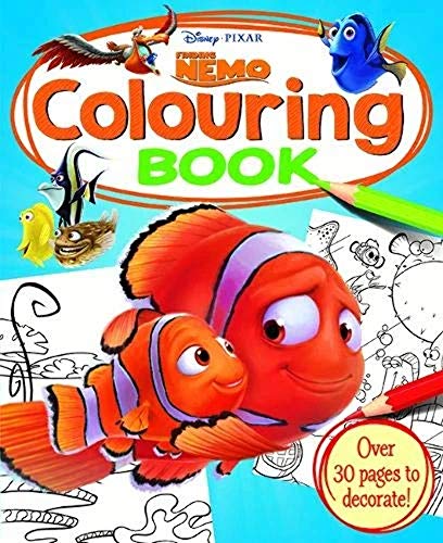 Beispielbild fr DISNEY FINDING NEMO COLOURING BOOK zum Verkauf von WorldofBooks