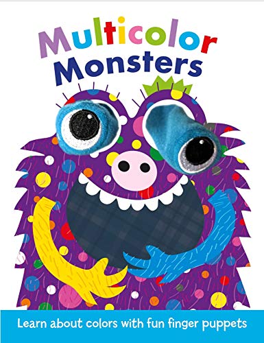 9781789053777: Multicolor Monsters: Finger Puppet Board Book