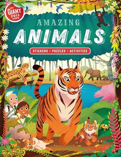 Beispielbild fr Amazing Animals (Autumn Sticker Adventures) zum Verkauf von WorldofBooks