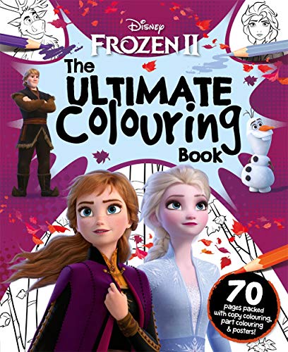 Beispielbild fr Disney Frozen 2 The Ultimate Colouring Book (Mammoth Colouring Disney) zum Verkauf von WorldofBooks