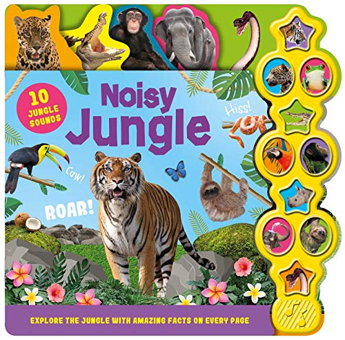 9781789058581: Noisy Jungle: Interactive Children's Sound Book with 10 Buttons
