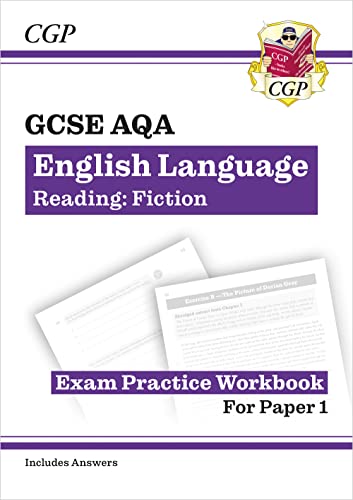 Stock image for New Grade 9-1 GCSE English Language AQA Reading Skills Workbook: Fiction (includes Answers) (CGP GCSE English 9-1 Revision) for sale by AwesomeBooks