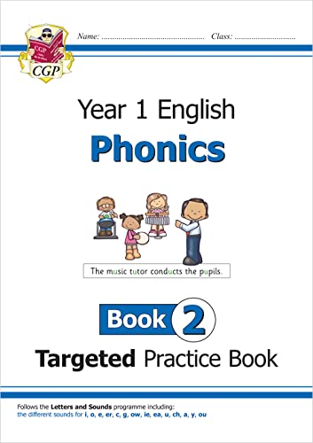 Stock image for KS1 English Year 1 Phonics Targeted Practice Book - Book 2 (CGP Year 1 Phonics) for sale by WorldofBooks