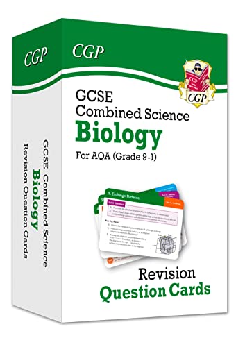 Imagen de archivo de New 9-1 GCSE Combined Science: Biology AQA Revision Question Cards (CGP GCSE Combined Science 9-1 Revision) a la venta por Book Deals