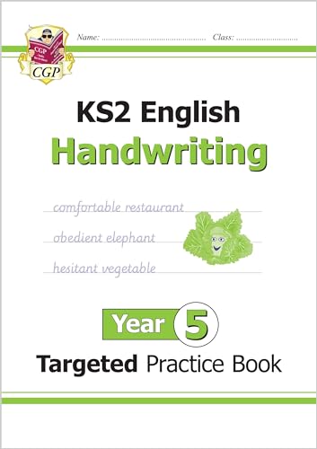 Stock image for KS2 English Year 5 Handwriting Targeted Practice Book (CGP Year 5 English) for sale by WorldofBooks