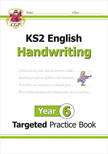 9781789080667: KS2 English Year 6 Handwriting Targeted Practice Book