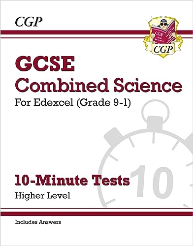 9781789080735: GCSE Combined Science: Edexcel 10-Minute Tests - Higher (includes answers) (CGP Edexcel GCSE Combined Science)