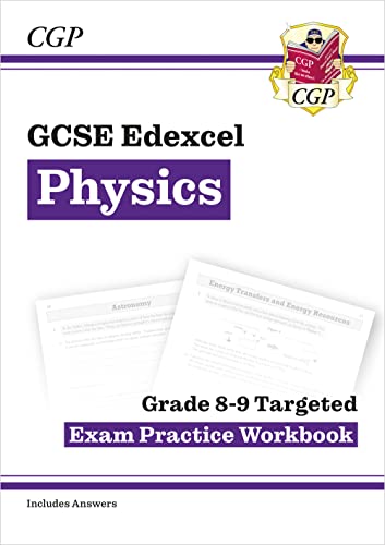 9781789080773: New GCSE Physics Edexcel Grade 8-9 Targeted Exam Practice Workbook (includes Answers) (CGP GCSE Physics 9-1 Revision)