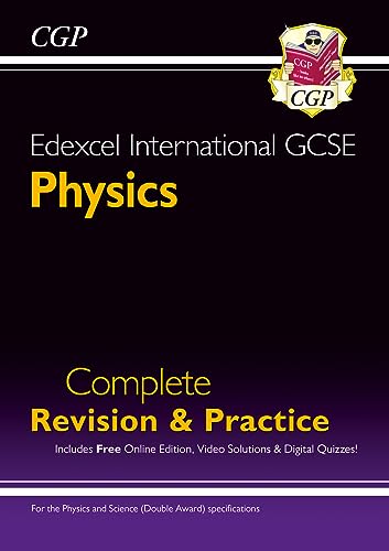 Beispielbild fr EDEXCEL INTERNATIONAL GCSE PHYSICS COMPLETE REVISION & PRACTICE: INCL. ONLINE VIDEOS & QUIZZES (CGP zum Verkauf von La Casa de los Libros