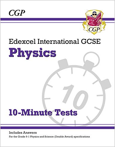 Beispielbild fr New Grade 9-1 Edexcel International GCSE Physics: 10-Minute Tests (with answers) (CGP IGCSE 9-1 Revision) zum Verkauf von AwesomeBooks