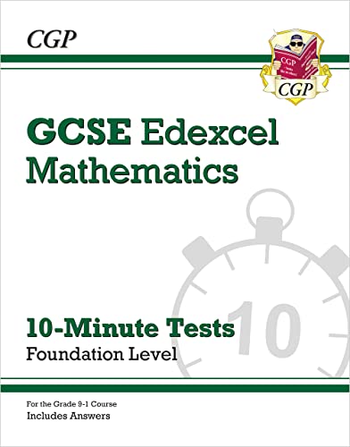 Immagine dell'editore per New Grade 9-1 GCSE Maths Edexcel 10-Minute Tests - Foundation (includes Answers) (CGP GCSE Maths 9-1 Revision) venduto da bloominggoodbooks