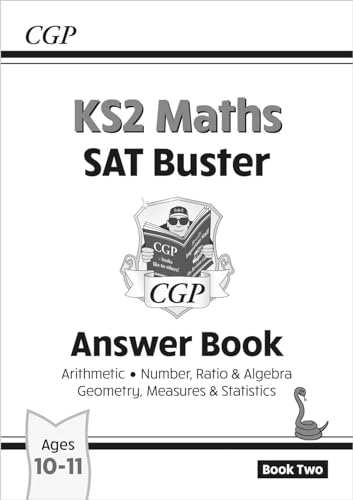 Stock image for KS2 Maths SAT Buster: Answer Book 2 (for the 2024 tests) (CGP SATS Maths) for sale by WorldofBooks