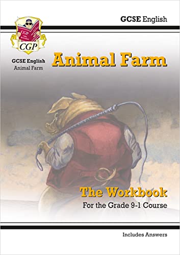 Beispielbild fr GCSE English - Animal Farm Workbook (includes Answers): for the 2024 and 2025 exams (CGP GCSE English Text Guide Workbooks) zum Verkauf von WorldofBooks