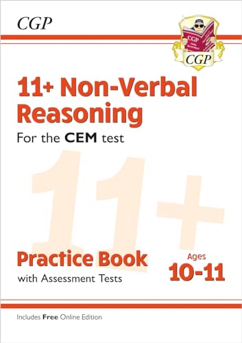 Imagen de archivo de New 11+ CEM Non-Verbal Reasoning Practice Book & Assessment Tests - Ages 10-11 (with Online Edition) (CGP 11+ CEM) a la venta por ZBK Books