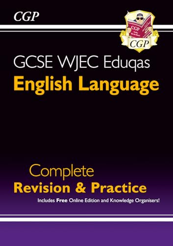 Stock image for New Grade 9-1 GCSE English Language WJEC Eduqas Complete Revision & Practice (with Online Edition) (CGP GCSE English 9-1 Revision) for sale by AwesomeBooks