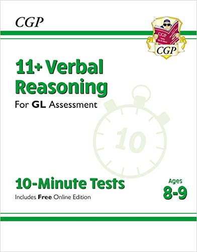 Stock image for 11+ GL 10-Minute Tests: Verbal Reasoning - Ages 8-9 (With Online Edition) for sale by Blackwell's