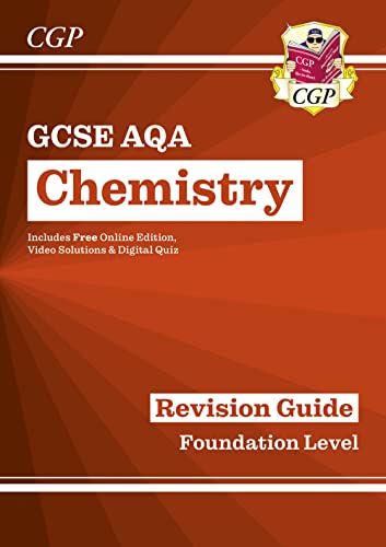 Stock image for New Grade 9-1 GCSE Chemistry: AQA Revision Guide with Online Edition - Foundation (CGP GCSE Chemistry 9-1 Revision) for sale by AwesomeBooks