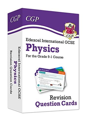 Stock image for New Grade 9-1 Edexcel International GCSE Physics: Revision Question Cards: ideal for catch-up and exams in 2022 and 2023 (CGP IGCSE 9-1 Revision) for sale by AwesomeBooks