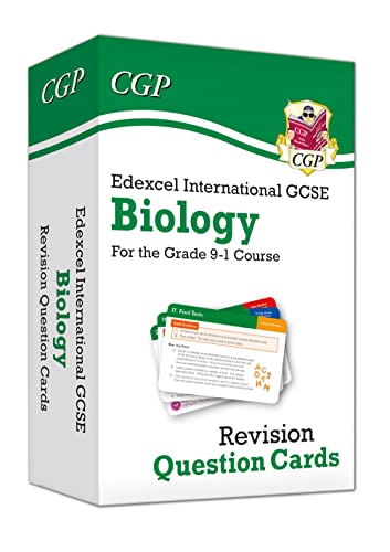 9781789083811: Edexcel International GCSE Biology: Revision Question Cards: for the 2024 and 2025 exams (CGP IGCSE Biology)