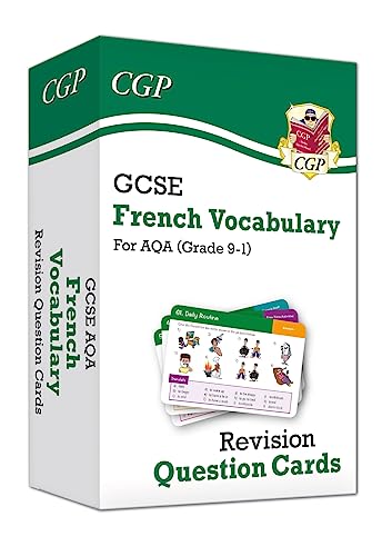 Beispielbild fr GCSE AQA French: Vocabulary Revision Question Cards: for the 2024 and 2025 exams (CGP AQA GCSE French) zum Verkauf von WorldofBooks