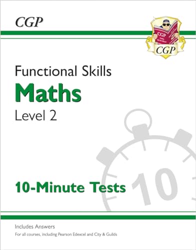 9781789084863: Functional Skills Maths Level 2 - 10 Minute Tests
