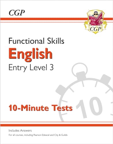 Immagine dell'editore per Functional Skills English Entry Level 3 - 10 Minute Tests (CGP Functional Skills) venduto da WorldofBooks