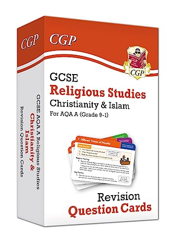 Beispielbild fr New 9-1 GCSE AQA A Religious Studies: Christianity & Islam Revision Question Cards (CGP GCSE RS 9-1 Revision) zum Verkauf von Monster Bookshop