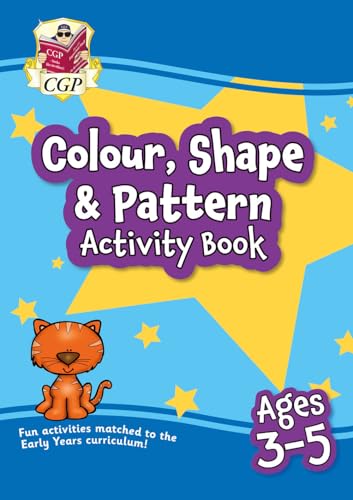 9781789086201: Colour, Shape & Pattern Maths Activity Book for Ages 3-5