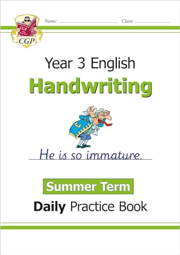 Stock image for New KS2 Handwriting Daily Practice Book Year 3 Summer Term superb for catchup and learning at home CGP KS2 English for sale by PBShop.store US