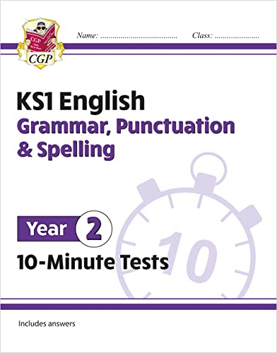 Stock image for New Ks1 English 10-minute Tests: Grammar, Punctuation & Spelling - Year 2 for sale by GreatBookPrices