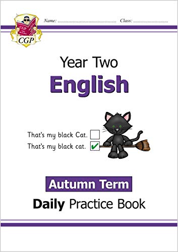 9781789086782: KS1 English Year 2 Daily Practice Book: Autumn Term (CGP Year 2 Daily Workbooks)