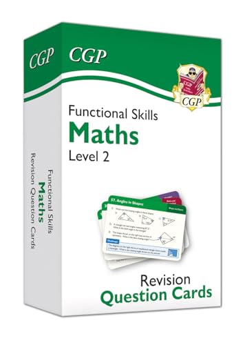 9781789086966: Functional Skills Maths Revision Question Cards - Level 2 (CGP Functional Skills)