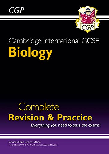Imagen de archivo de New Cambridge International GCSE Biology Complete Revision & Practice - for exams in 2023 & beyond (CGP Cambridge IGCSE Revision) a la venta por ThriftBooks-Atlanta
