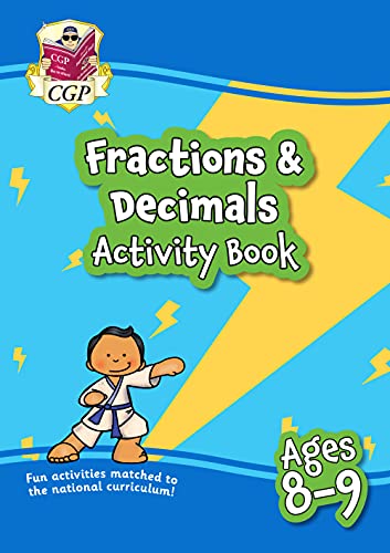 Stock image for New Fractions & Decimals Maths Activity Book for Ages 8-9: Perfect for Home Learning for sale by GreatBookPrices