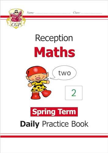 9781789087598: Reception Maths Daily Practice Book: Spring Term (CGP Reception Daily Workbooks)