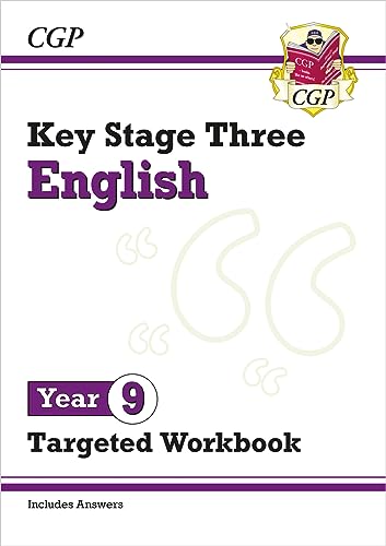 9781789087857: KS3 English Year 9 Targeted Workbook (with answers) (CGP KS3 Targeted Workbooks)